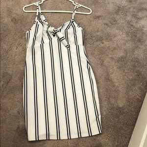 Women's striped cami dress
